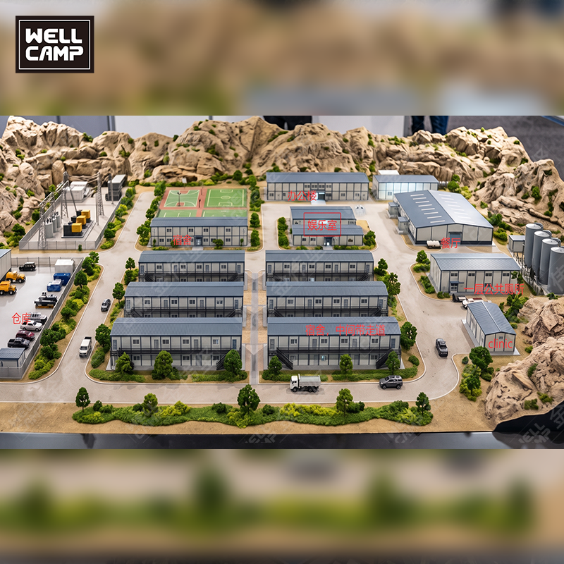 Turnkey Detachable Container Camp for Remote Chile Mines 2
