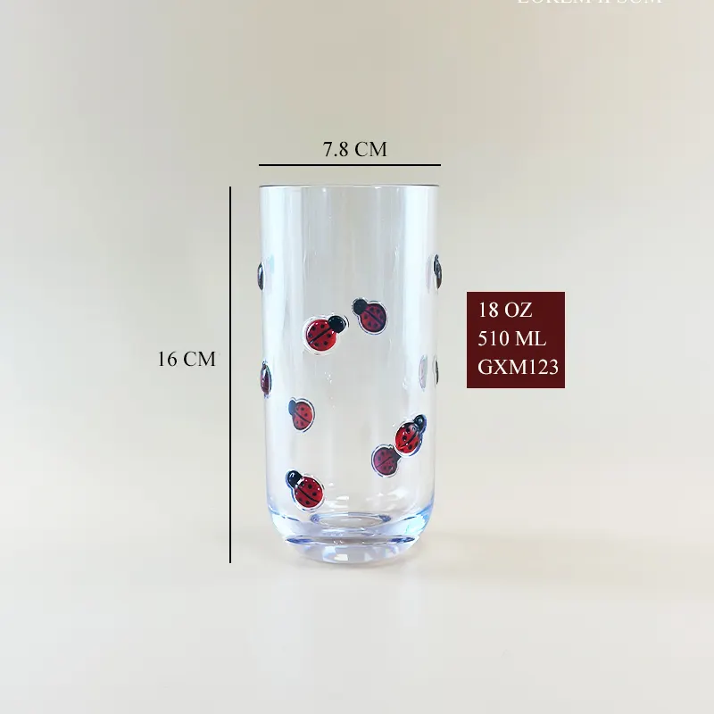 Custom Printed Plastic Glasses Custom-make - - Xinguo-3 10