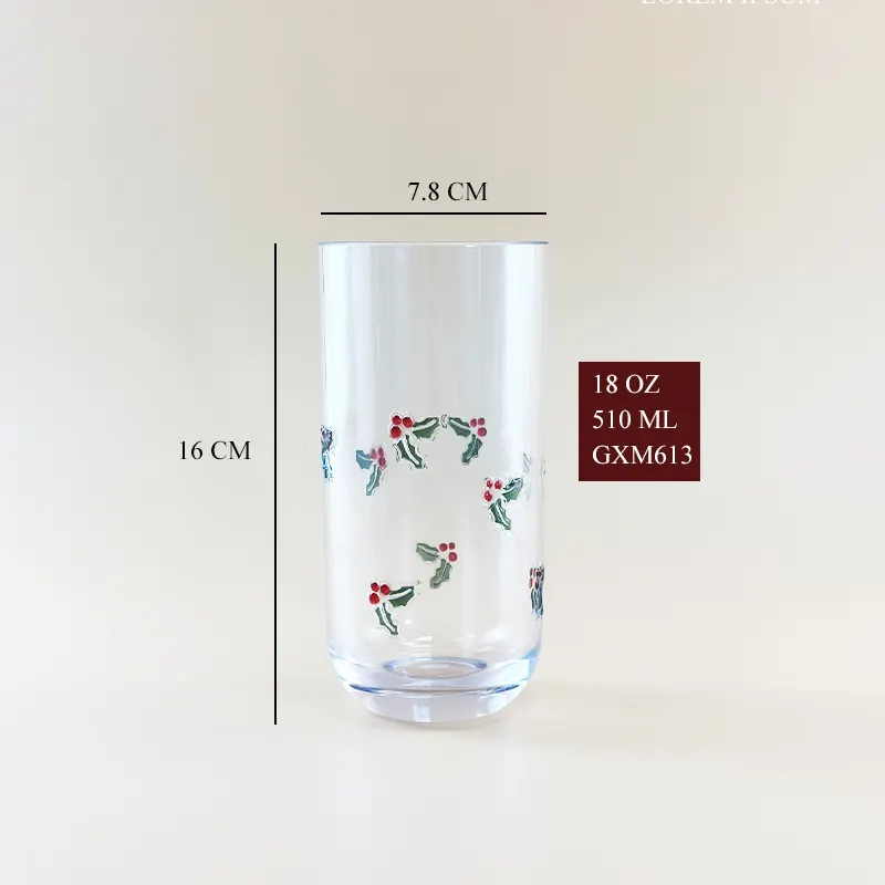 Custom Printed Plastic Glasses Custom-make - - Xinguo-3 12