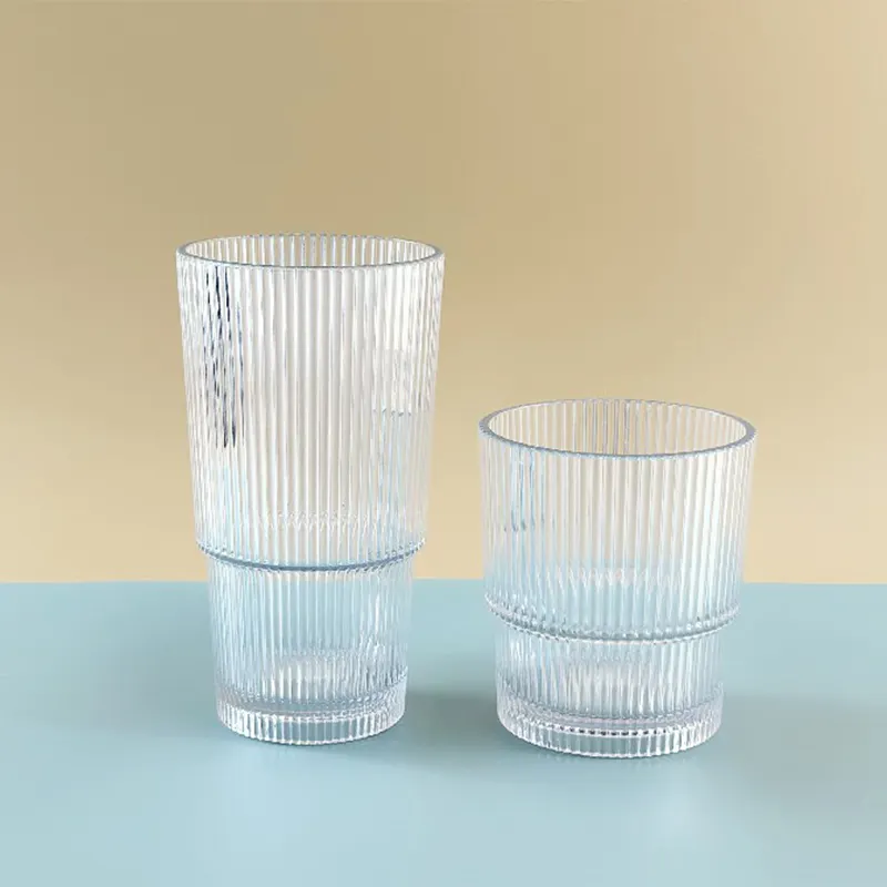 Custom Printed Plastic Glasses Acrylic(Mainly MS/AS/PS，or Acrylic/PC/Tritan) by Xinguo 8