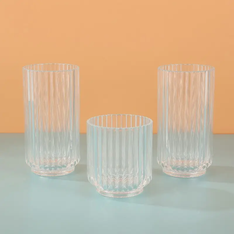 Custom Printed Plastic Glasses Acrylic(Mainly MS/AS/PS，or Acrylic/PC/Tritan) by Xinguo 7