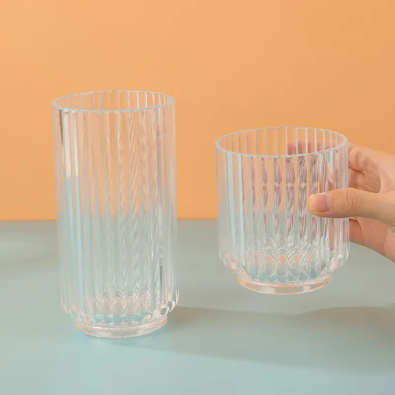 Custom Printed Plastic Glasses Acrylic(Mainly MS/AS/PS，or Acrylic/PC/Tritan) by Xinguo 6