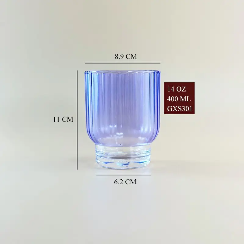 Custom Printed Plastic Glasses Acrylic(Mainly MS/AS/PS，or Acrylic/PC/Tritan) by Xinguo 18