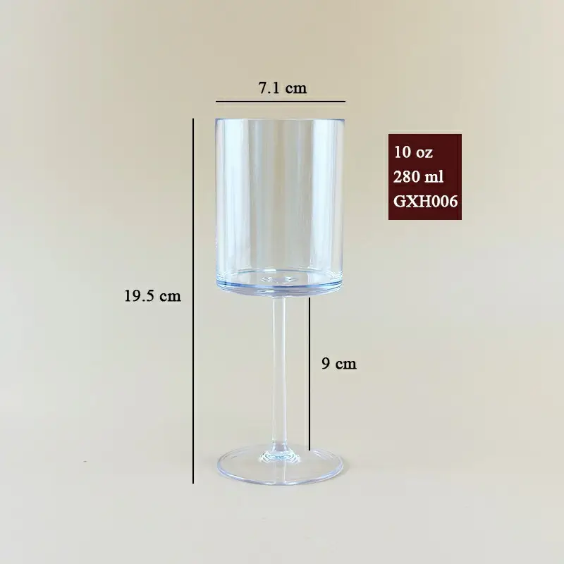 Plastic Drinking Glasses GXH006 GXH008 GXH024 Wholesale - Xinguo 17
