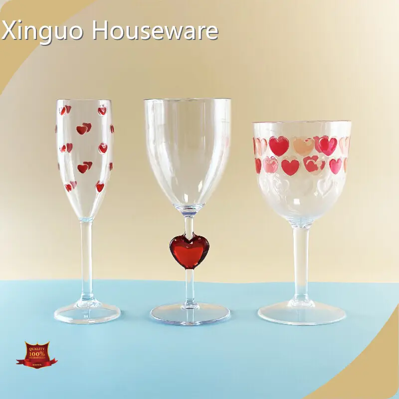 Custom Printed Plastic Glasses Different Weights) Wholesale - Xinguo-1 1