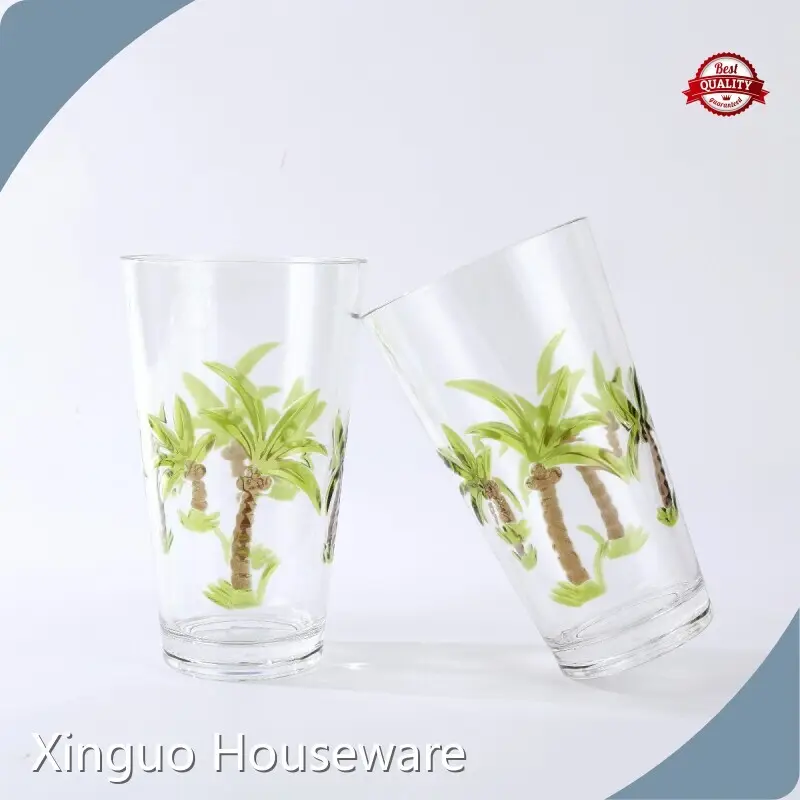 Custom Printed Plastic Glasses Custom-make - - Xinguo-1 1