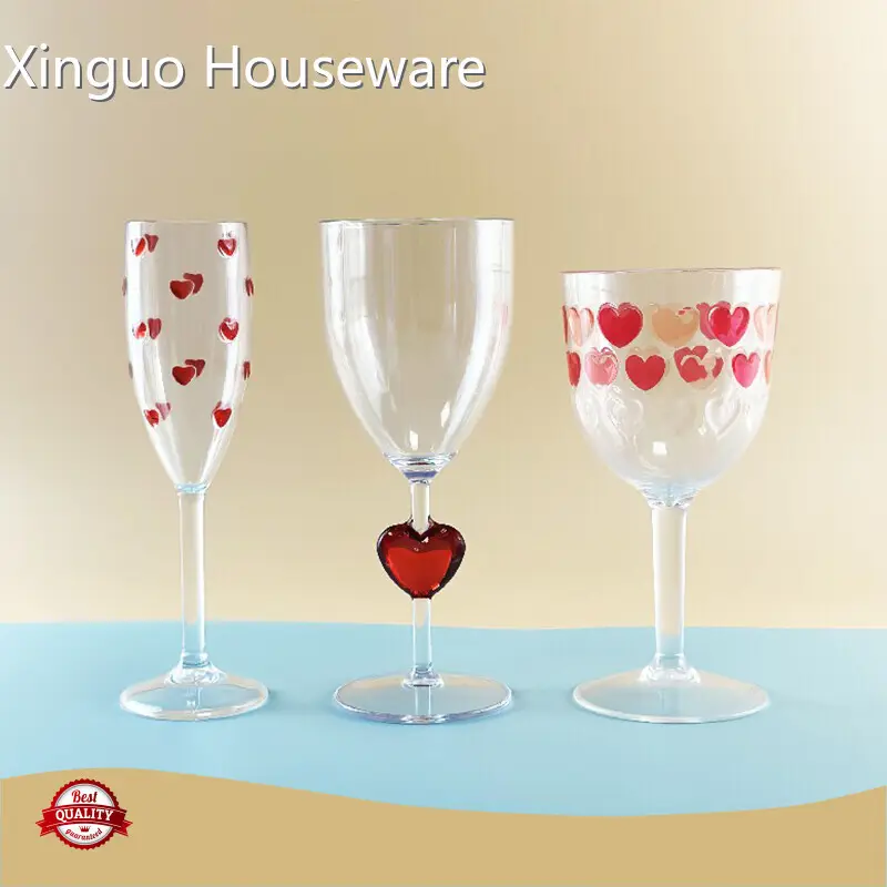 Custom Printed Plastic Glasses GXD008 GXA30012 GXD011 GXM611 GXF008 Wholesale - Xinguo 1