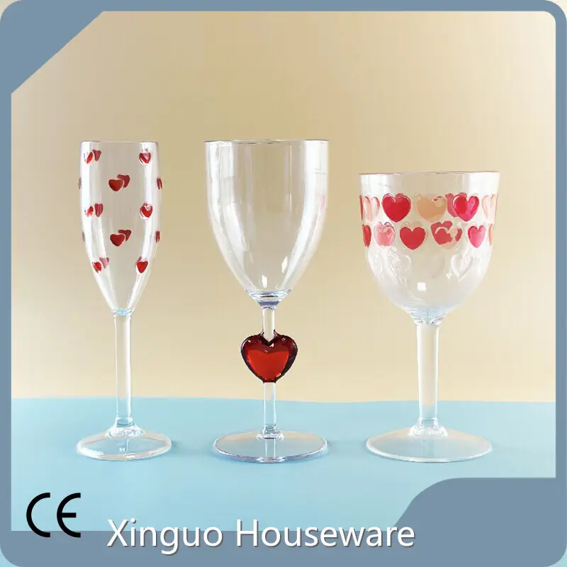 Plastic Drinking Glasses Acrylic(Mainly MS/AS/PS，or Acrylic/PC/Tritan) Wholesale - Xinguo 1