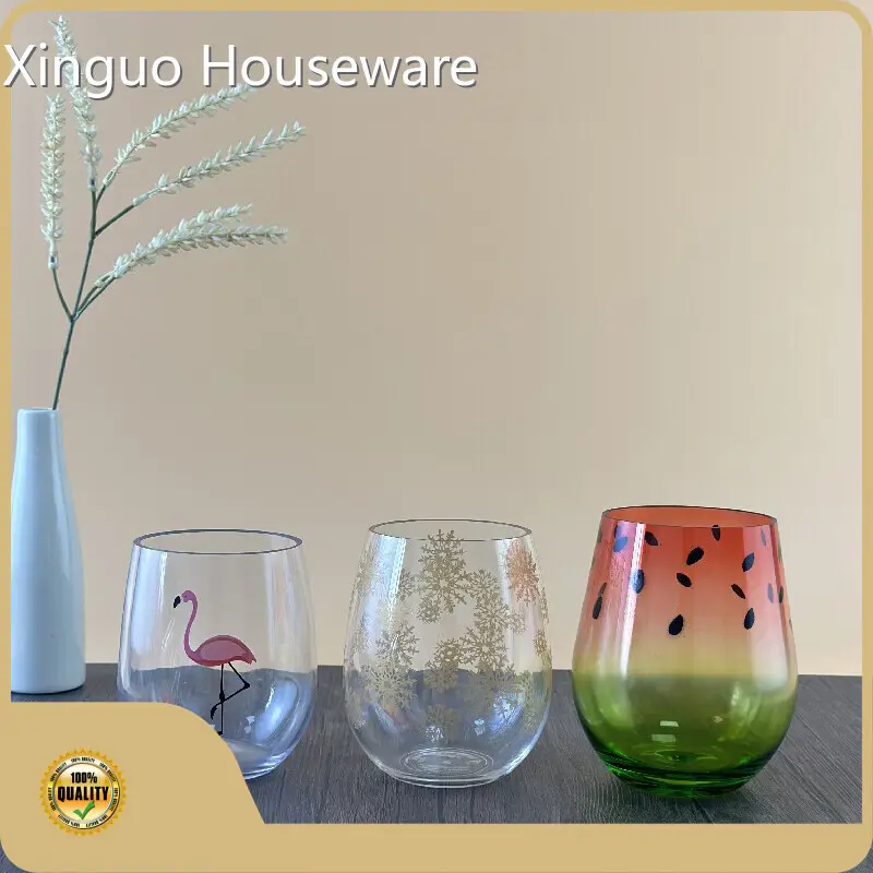 Wholesale Drinking Glasses GXBN001 GXBN102 GXBN108 by Xinguo 1