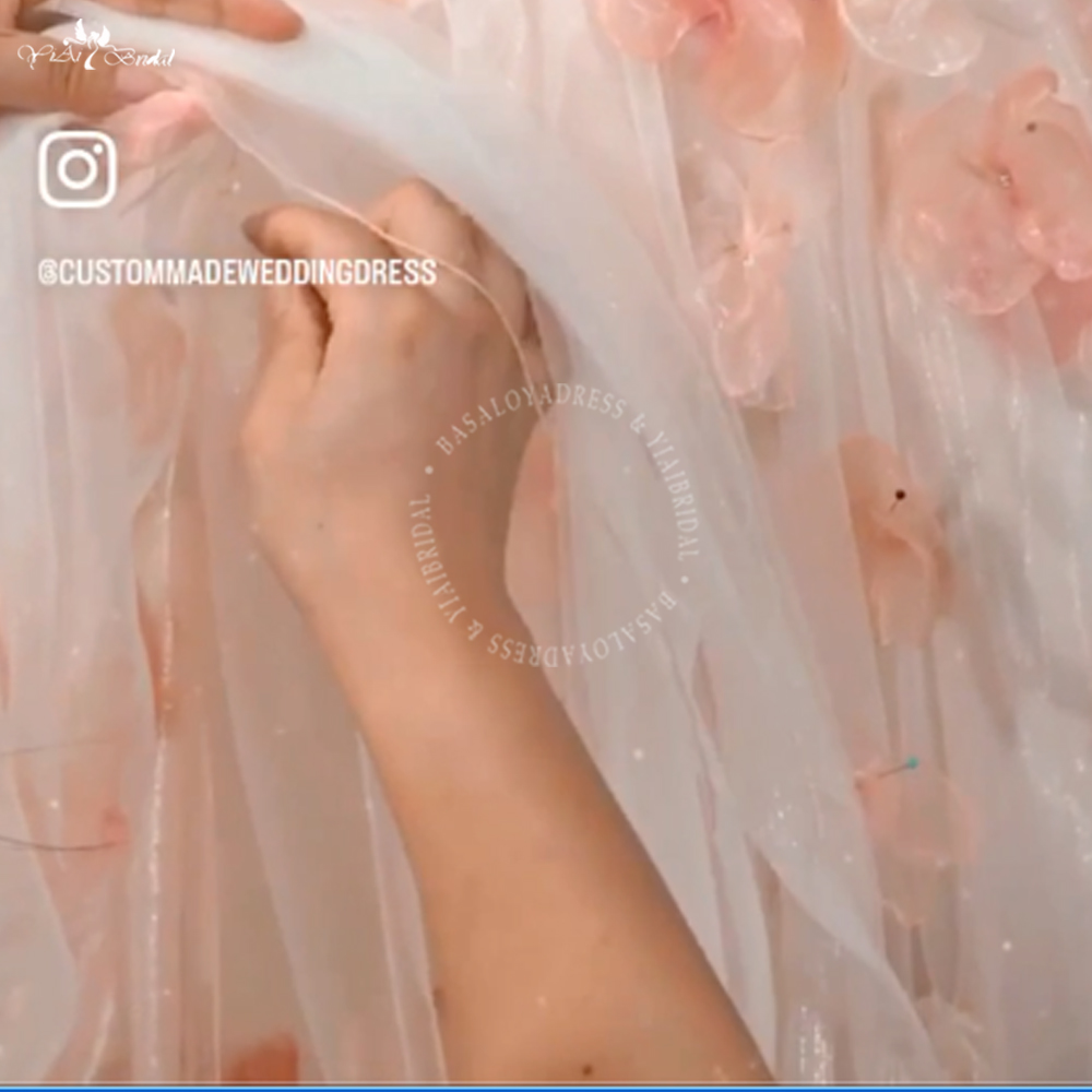 رائع كوريا أحمر الخدود الوردي الحرير الأورجانزا قبالة الكتف كوكتيل حفلة موسيقية ثوب عيد ميلاد حزب الأزهار فساتين رسمية 9