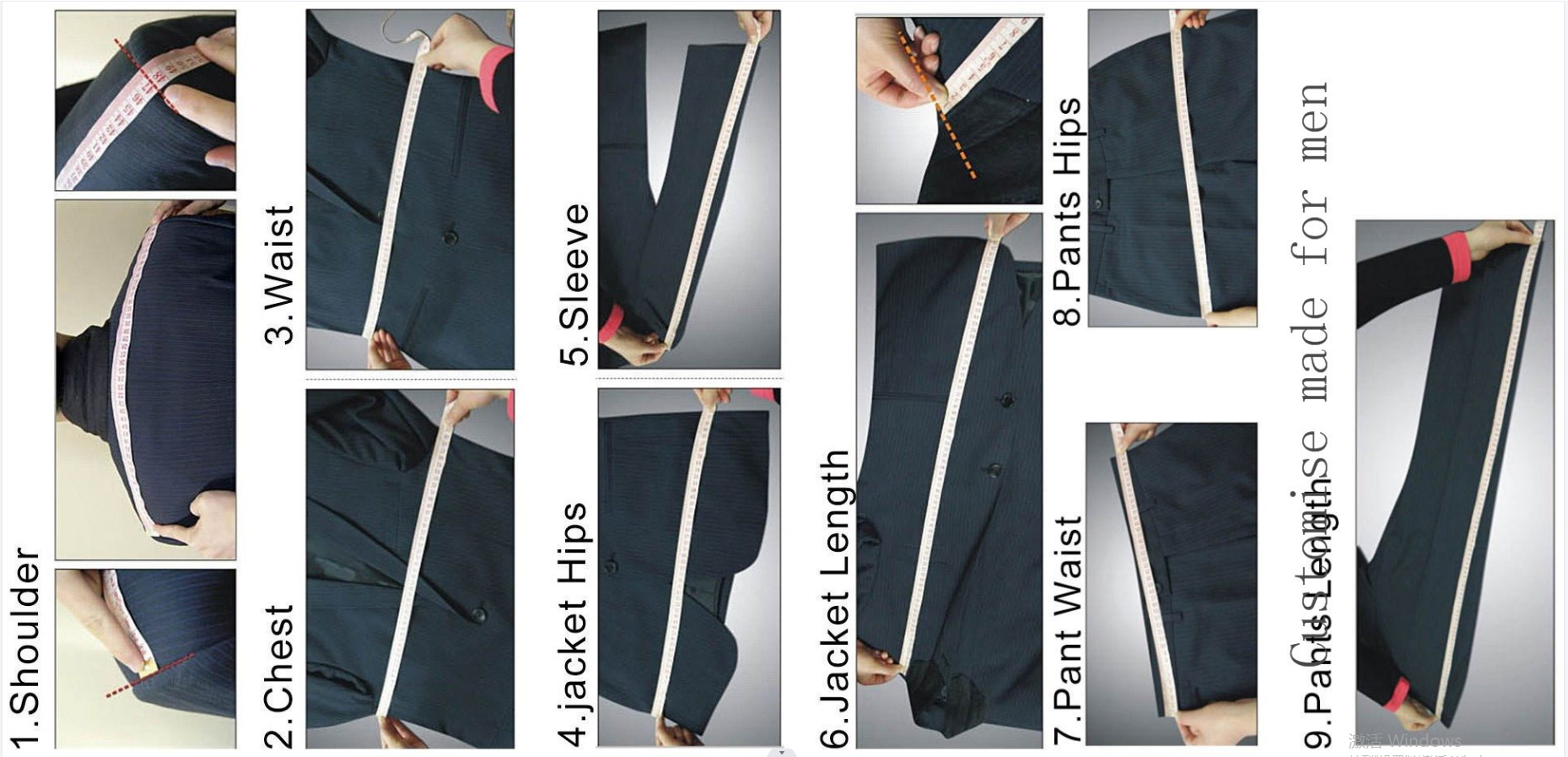 Customized RSJ135 Wedding Suits For Groom And Groomsmen manufacturers From China | Yiaibridal 6