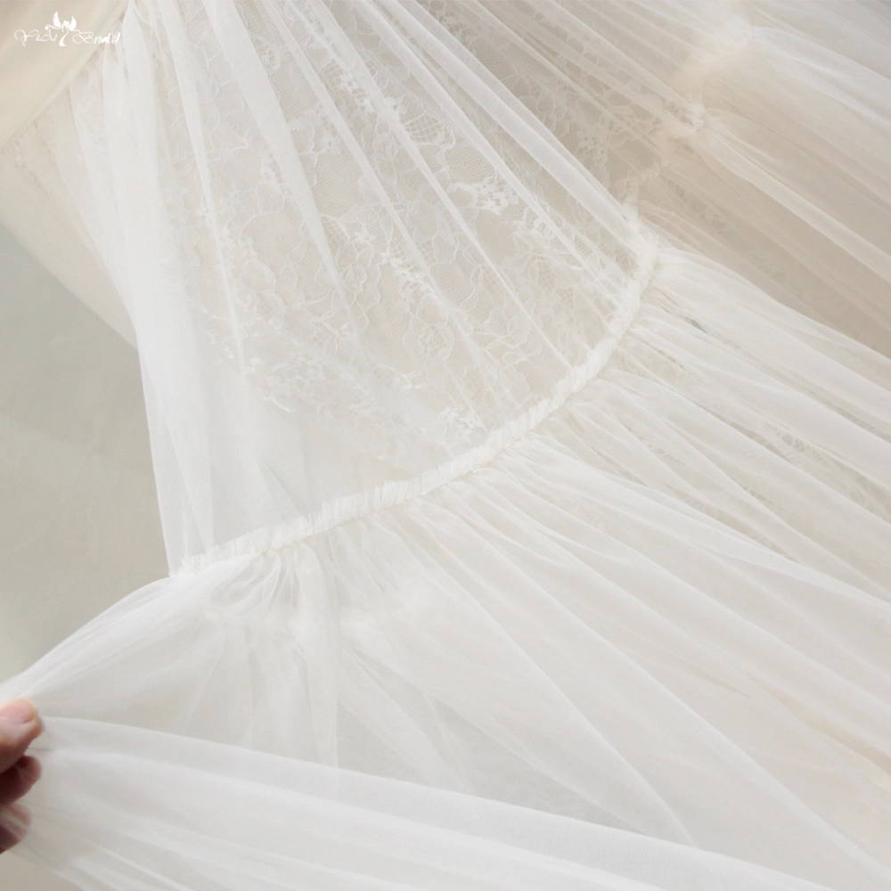 Jupe en tulle de qualité Jupe de mariage Sous-couche en dentelle RST13 Fabricant | Yiaimariée 1
