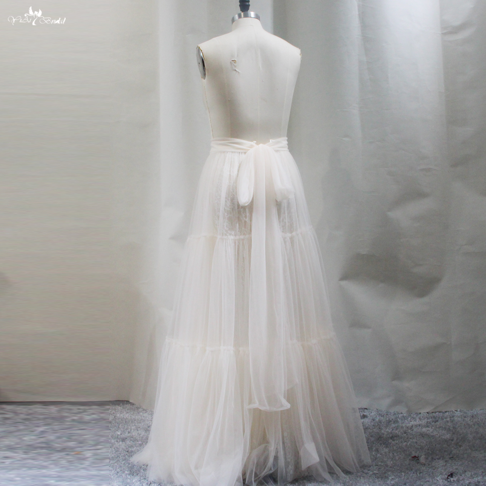 Jupe en tulle de qualité Jupe de mariage Sous-couche en dentelle RST13 Fabricant | Yiaimariée 6