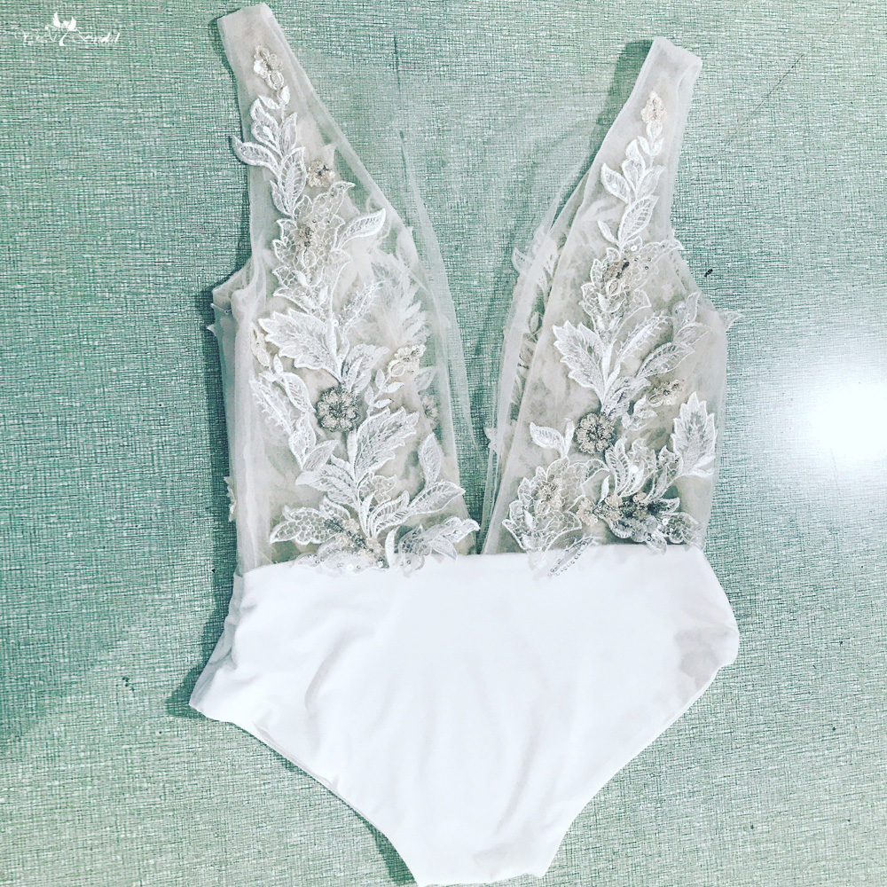 Customized Bridal Lace Bodysuit Top RST12 Manufacturers From China | Yiaibridal 2