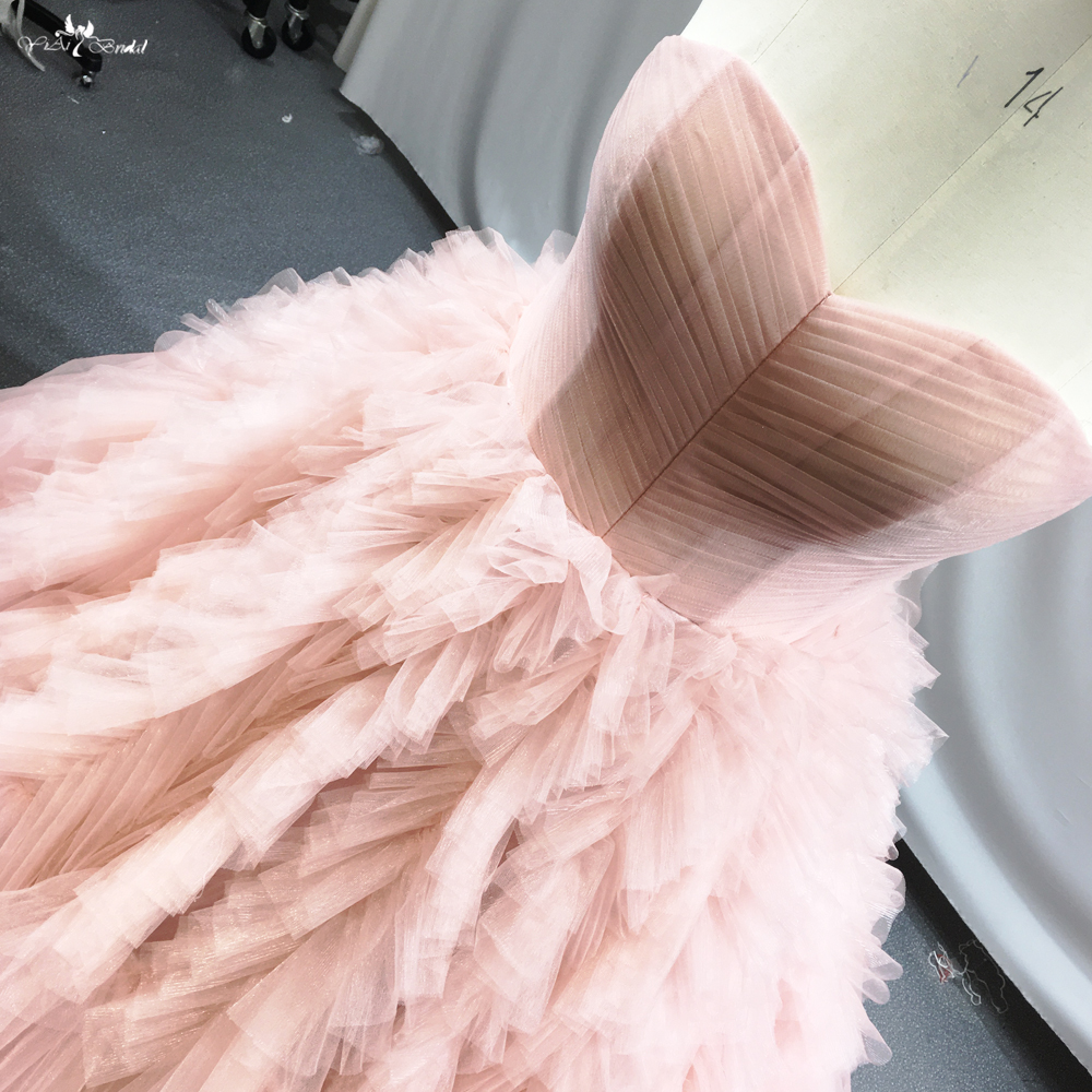 Manufacture Of Wedding Dresses And Gala Events RSW1841 Pink Puffy Tulle Ruffles Quinceañera Dream Dress 2025 Sweet 16 Dresses Princess 10