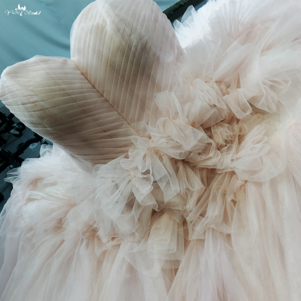 Manufacture Of Wedding Dresses And Gala Events RSW1841 Pink Puffy Tulle Ruffles Quinceañera Dream Dress 2025 Sweet 16 Dresses Princess 11