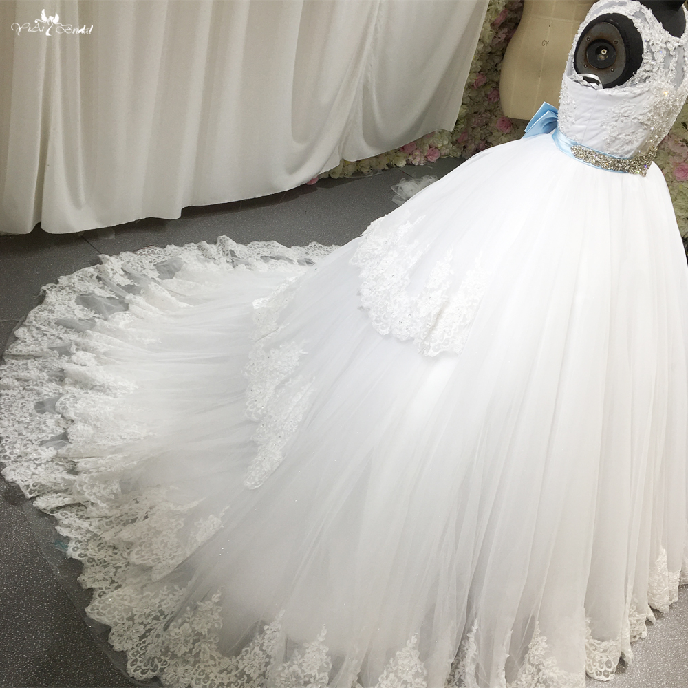 Customized Sleeveless Lace Dress Girls Dress For Wedding FG110 manufacturers From China | Yiaibridal 7