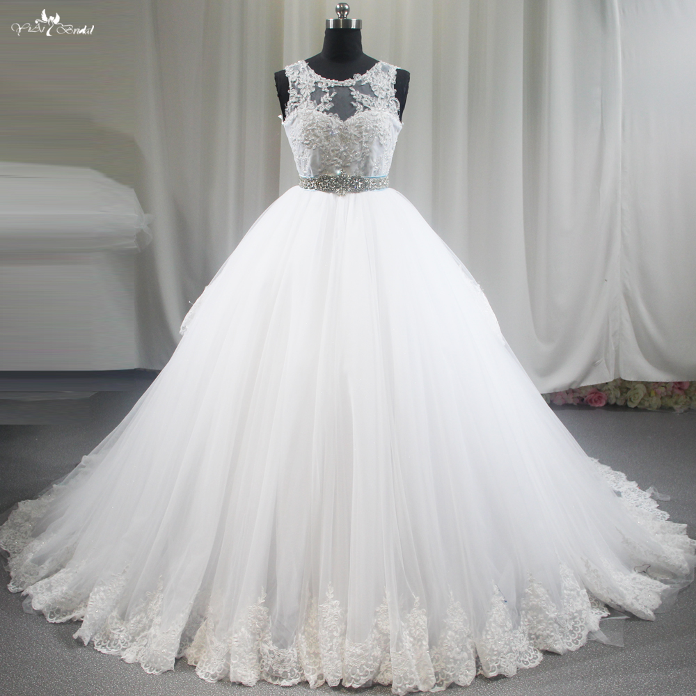 Customized Sleeveless Lace Dress Girls Dress For Wedding FG110 manufacturers From China | Yiaibridal 6