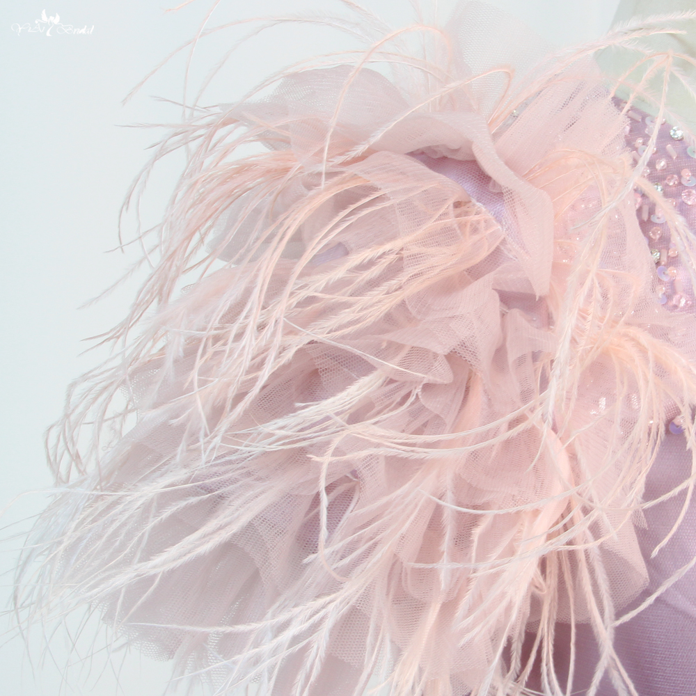 Customized Puffy Tulle Skirt Short Sleeves Girls Dress For Wedding FG92 manufacturers From China | Yiaibridal 9