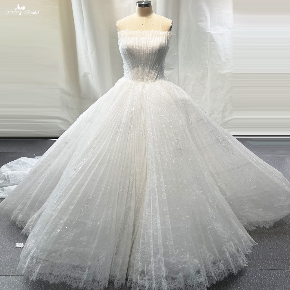 Maßgeschneiderte Big Rolls übertriebene Prinzessin Ballkleid Brautkleid RSW1812 Hersteller aus China | Yiaibridal 4