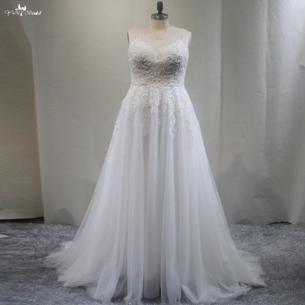 Pregnant Wedding Dress Beaded Lace Appliques A Line Destination Wedding Dresses RSW1781 1