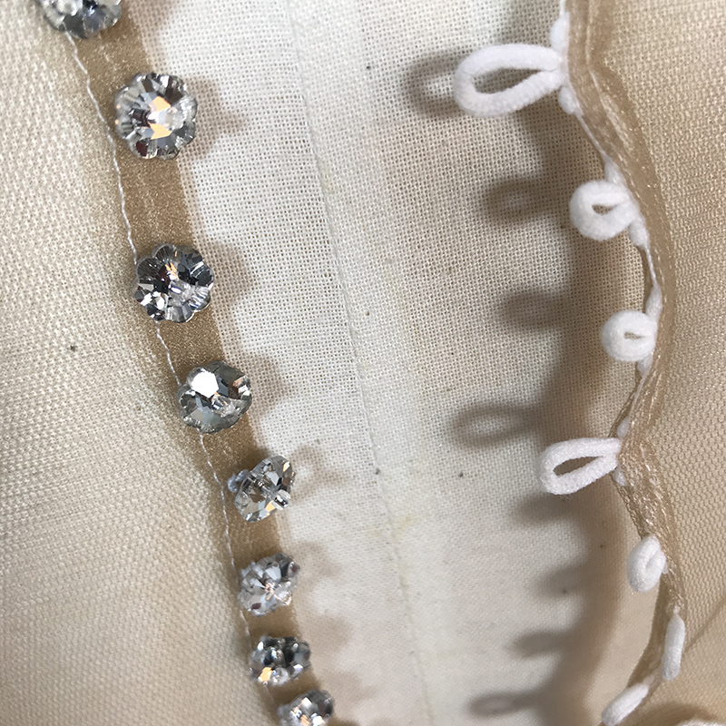 Personalizado Luxo Beading Renda Apliques Robe De Mariee Vestido Novia Com Cauda Destacável Fabricantes Da China 9