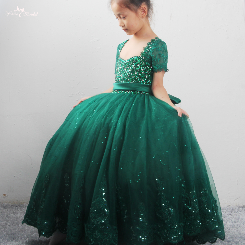 Professional Flower Girl Dresses for Children Gown manufacturers FG66 2