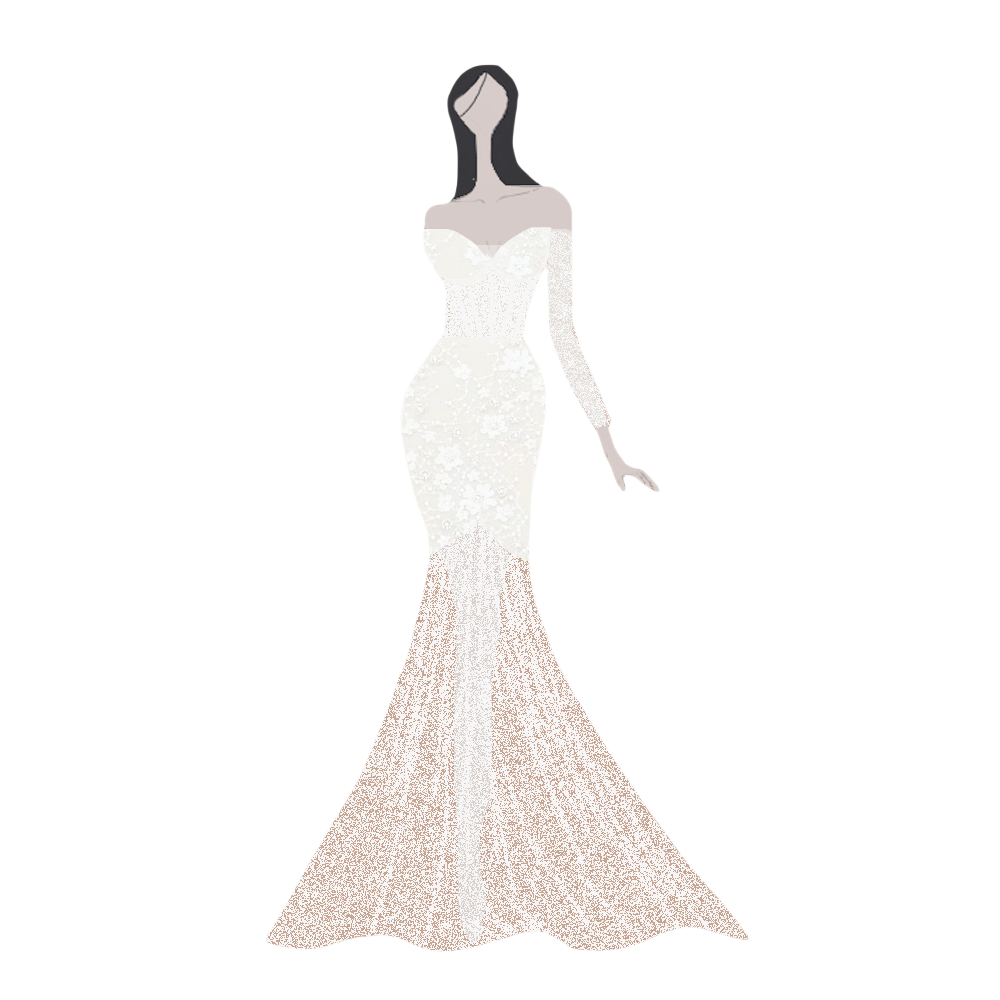Fit-and-Flare-Brautkleider