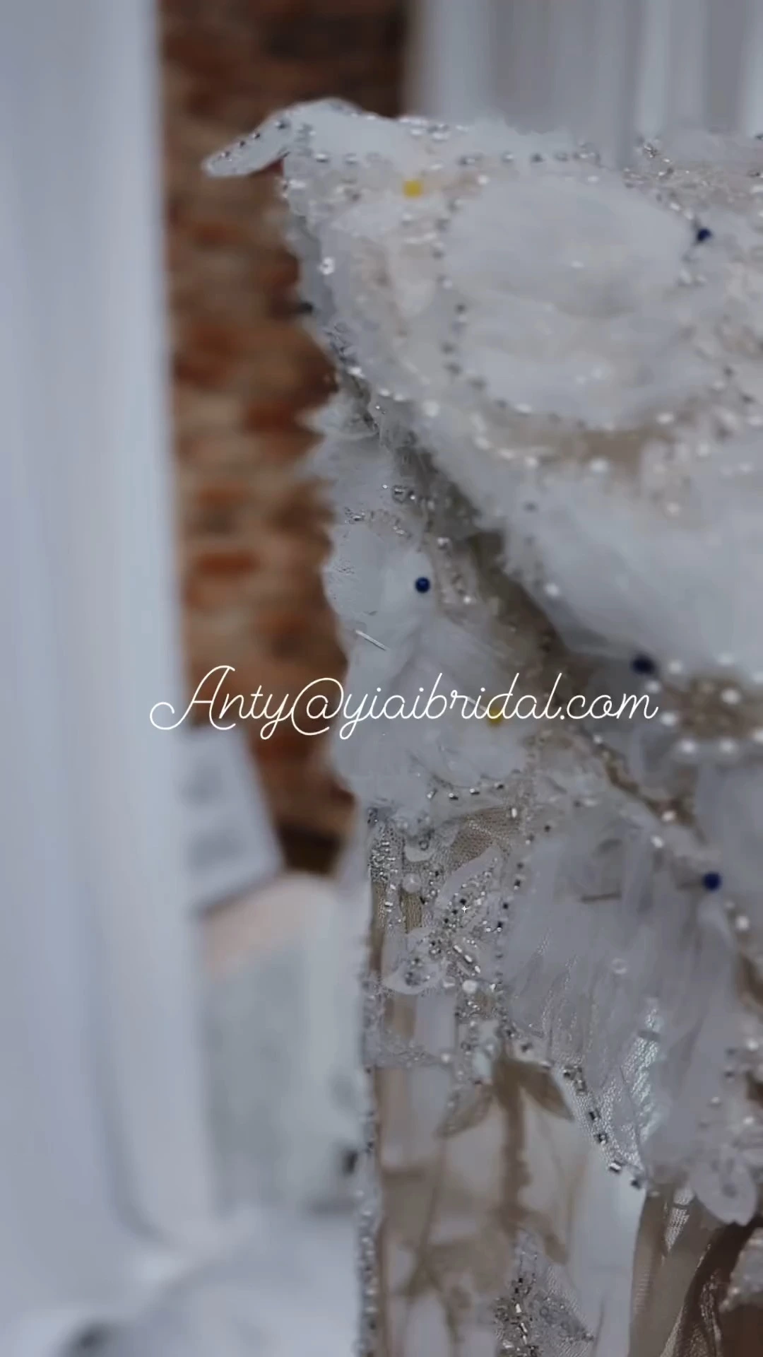 RSW2330 Sexy Mermaid Wedding Dresses Boho Lace Appliques Backless Ivory 3D Lace Bridal gowns With Long Sleeves 1