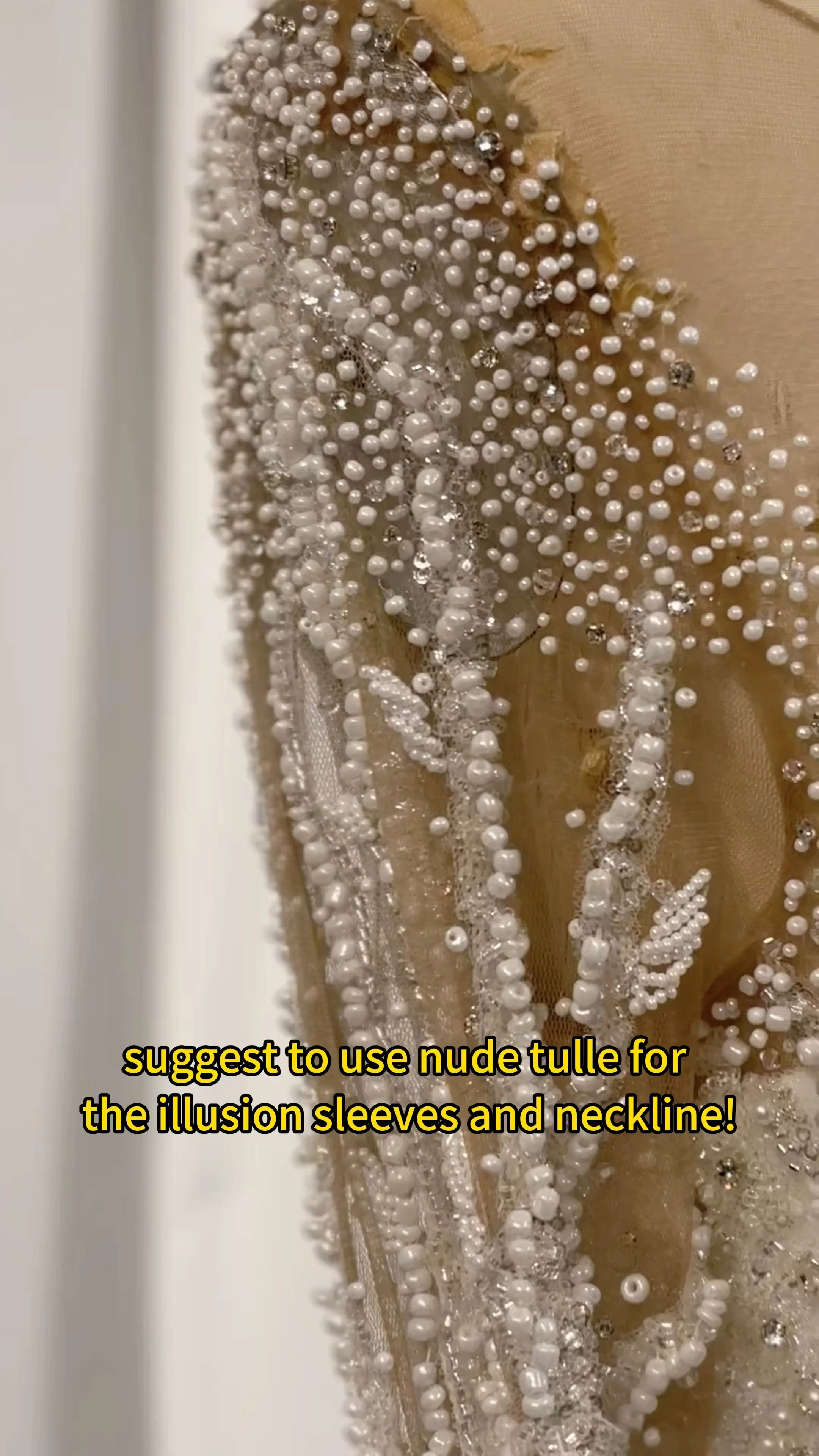 RSW2294 Long Sleeves Sweetheart Neckline Silver Sequin Pearls Beaded Lace Luxury Wedding Gowns 1