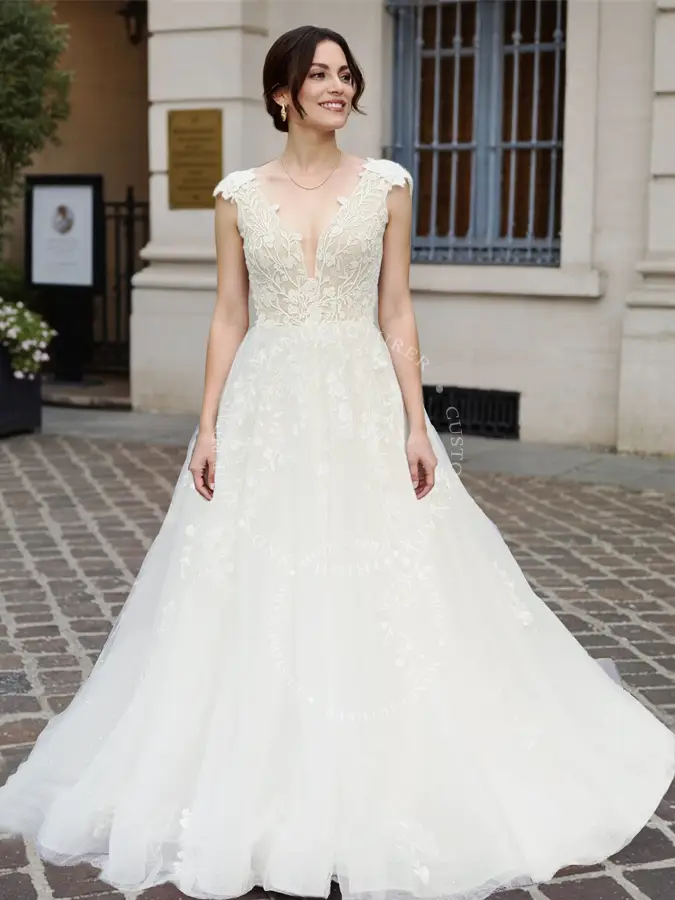 A ラインのブライダル ドレスのサプライヤー |イアイブライダル