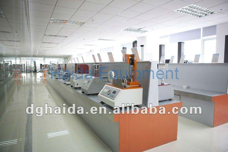 Tape Initial Adhesion Ball Testing Machine HDC525 Adhesive Tape and