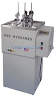 التشوه الحراري فيكات نقطة تليين جهاز اختبار درجة الحرارة HD-R801-1 2
