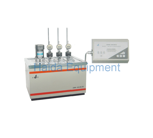 التشوه الحراري فيكات نقطة تليين جهاز اختبار درجة الحرارة HD-R801-1 4
