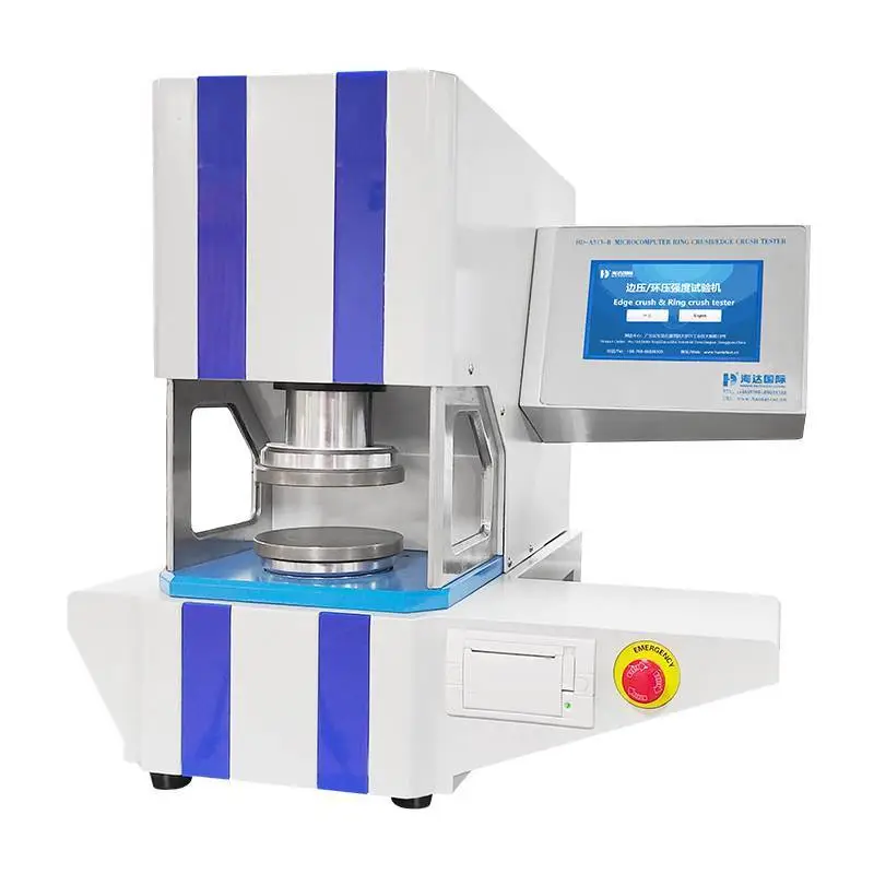 Computer Control Edge Pressure Ring Pressure Strength Tester 1