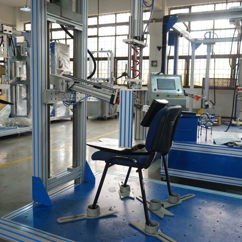 Chair Testing Rig Chair Seat and Back Durability Tester - Furniture Test Equipment ...