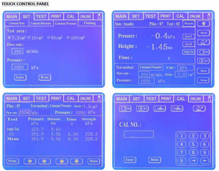 Textile Diaphram Bursting Tester With Automatic Hydraulic 7