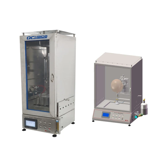 Mask flame retardant performance tester 1