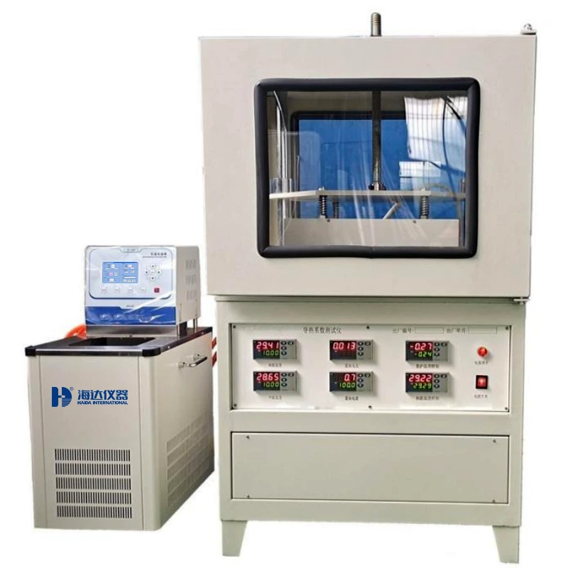 Thermal conductivity tester/ Flat Heat Flow Meter Method 1