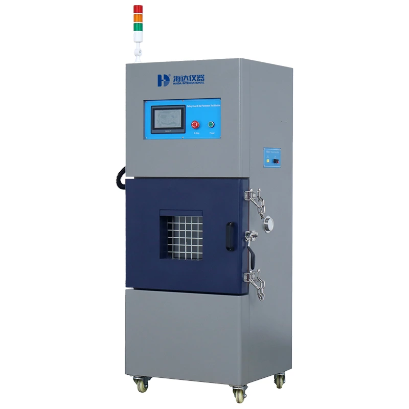 Battery Crush & Nail Penetration Test Chamber 1