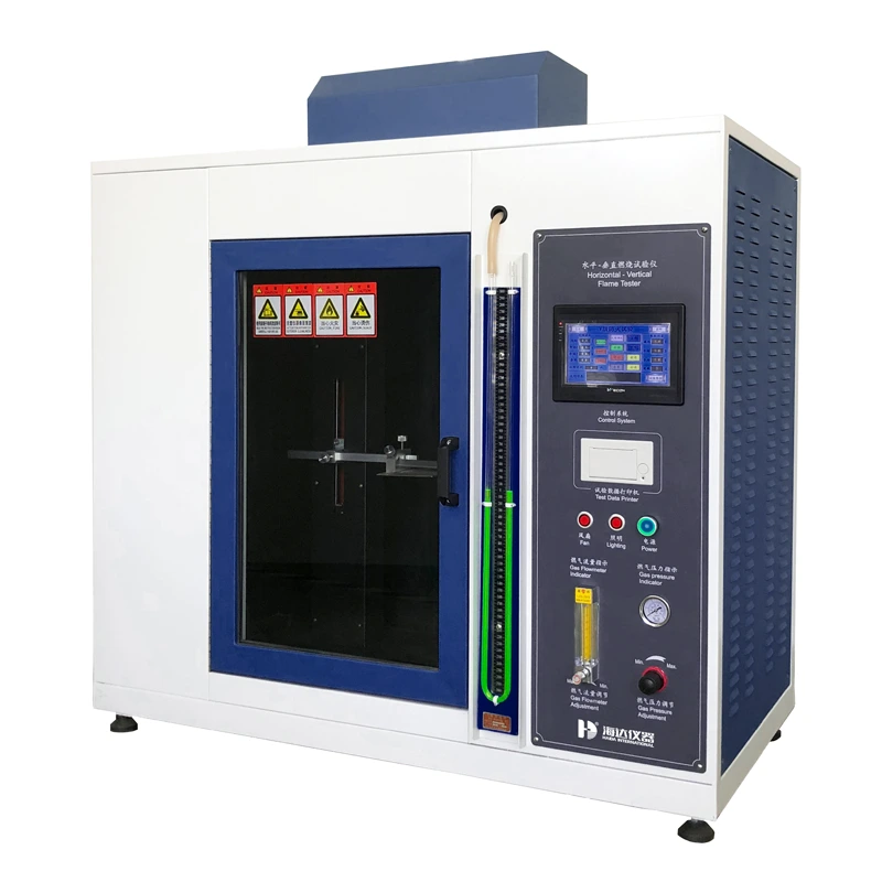 PLC Control Horizontal  Vertical Burning Test Apparatus 1