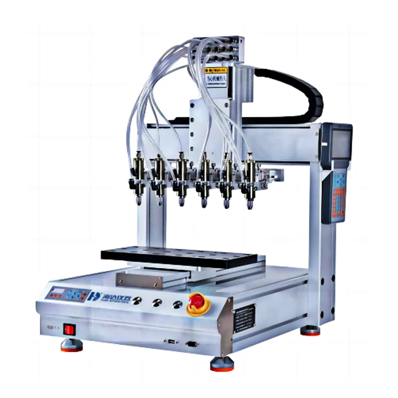Three-axis six-head vape cartridge filling machine 1
