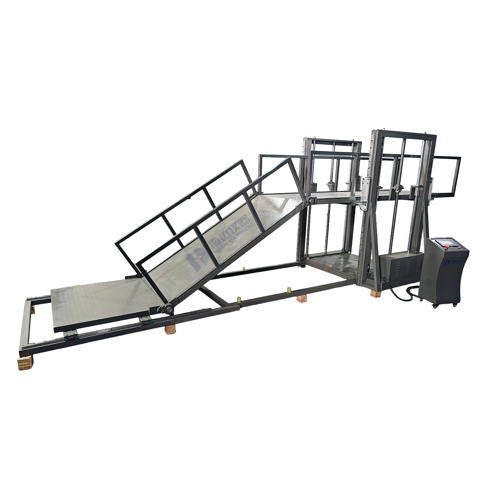 ER-45° Embodied Robot Climbing Test Bench 1