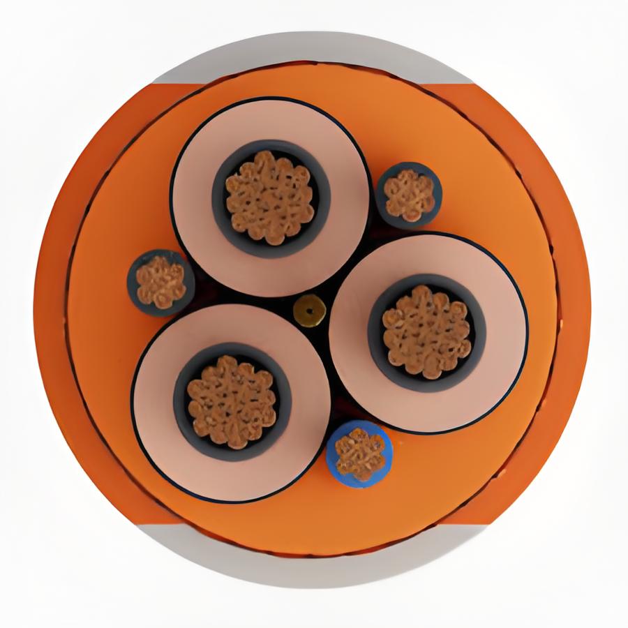 Rubber cable 8