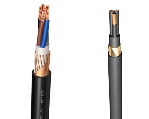 NYCY 0,6/1kV tápkábel 4