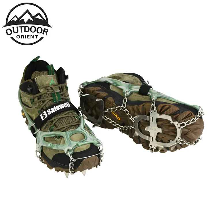 OEM/ODM Retractable Ice Cleats Manufacturer for Skiing 2