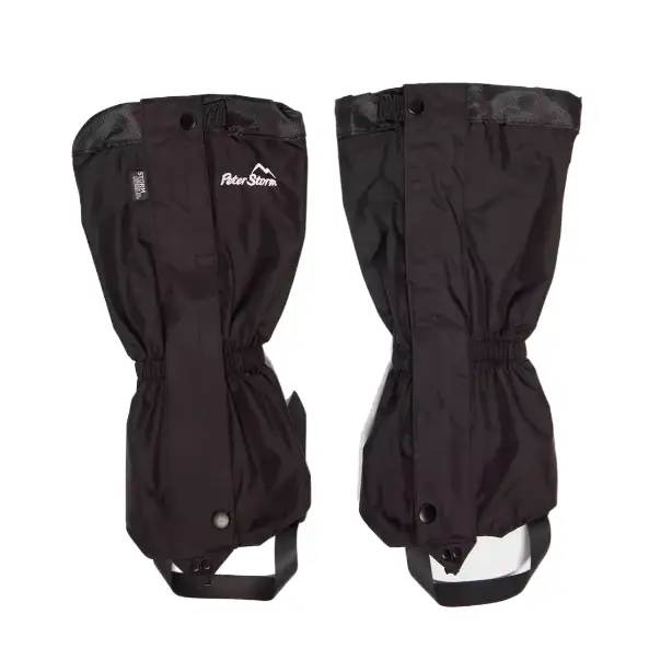 Waterproof hike gaiter with ripstop fabric and front-zip closure 1