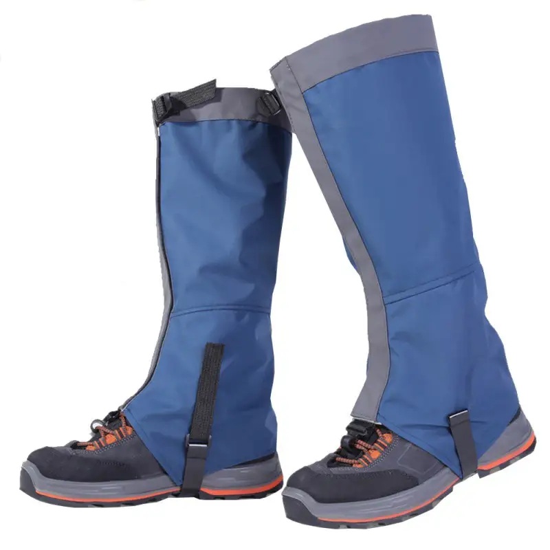 Peeres de pierna Gaiters impermeables y ajustables de botas de nieve de una sola talla para caminar, caminar, caza, mochilero y escalada al aire libre para hombres y mujeres 1