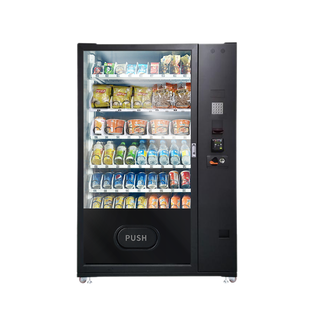 Refreshment Vending Cabinet with Small Display and Keypad — reference equipment view