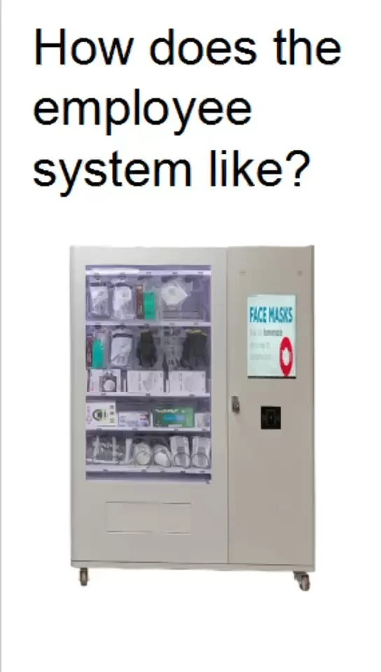 Smart Employee System PPE Vending Machine for Workplace Safety - Support Company Provide protocol, SDK, API 1